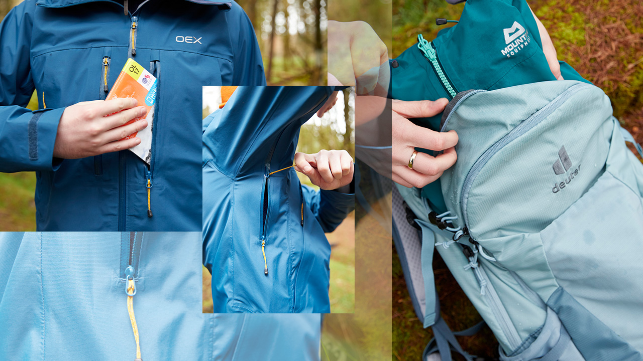 waterproof jackets technical features