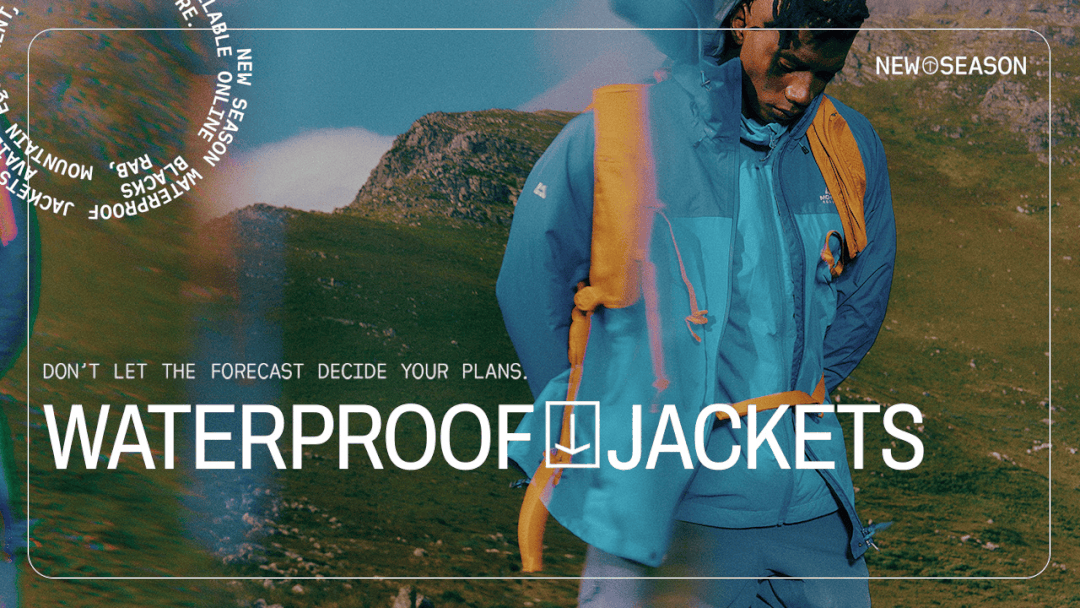 A compilation of waterproof jacket images 