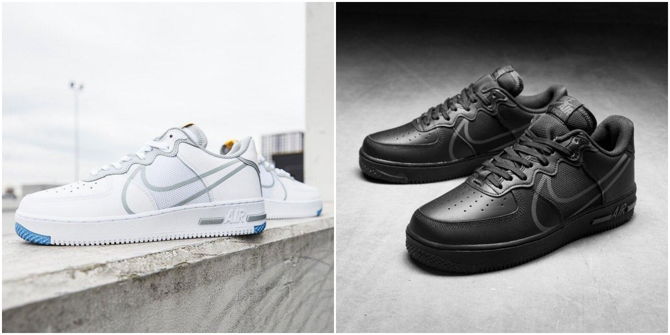 Zapatillas Nike Air Force 1 Negras (af1) Nuevas Originales