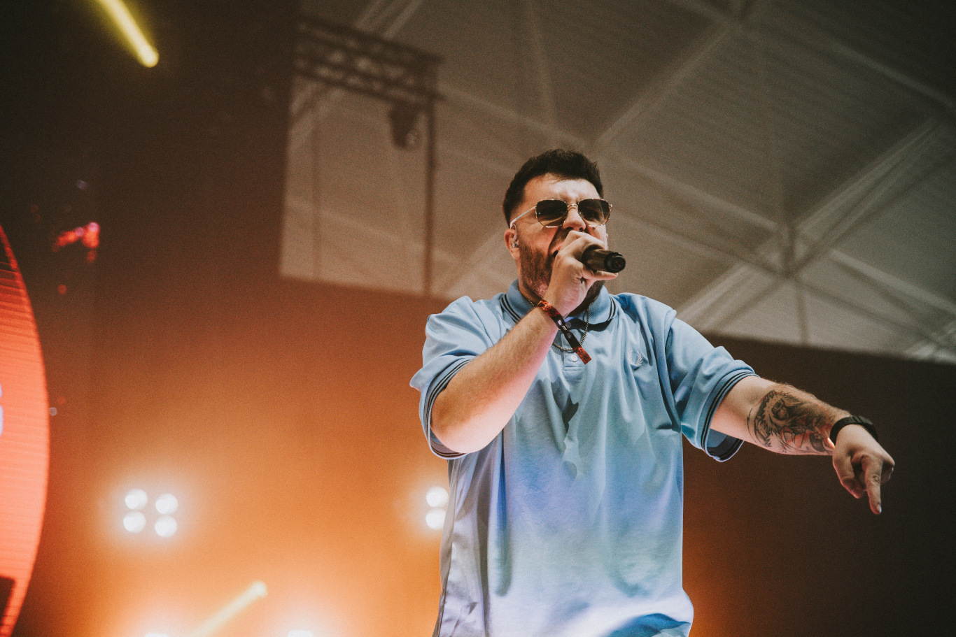 Mister Ego rapeando en FMS España 2022