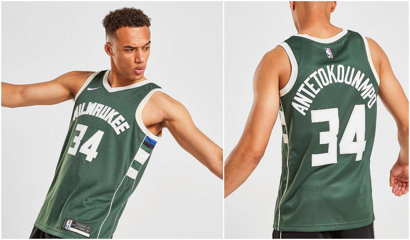 Camisolas dos Milwaukee Bucks