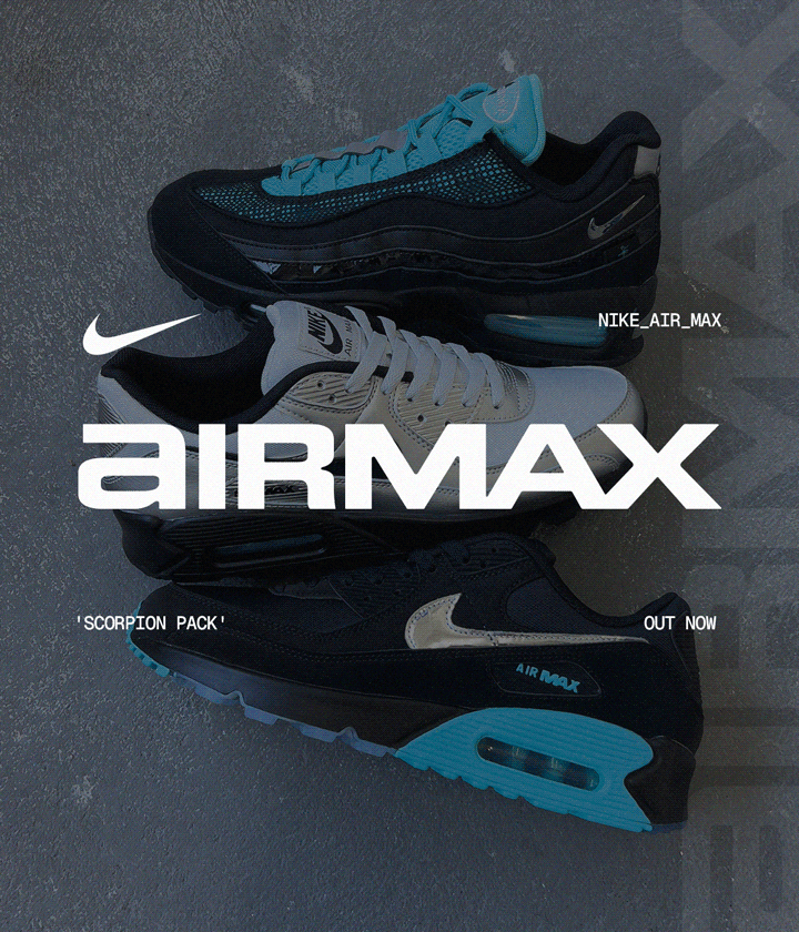 Nike Air Max 'Scorpion Pack' Out Now