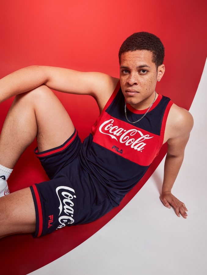 Ropa Coca-Cola x Fila de hombre