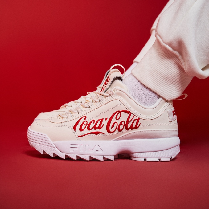 fila x coca cola disruptor