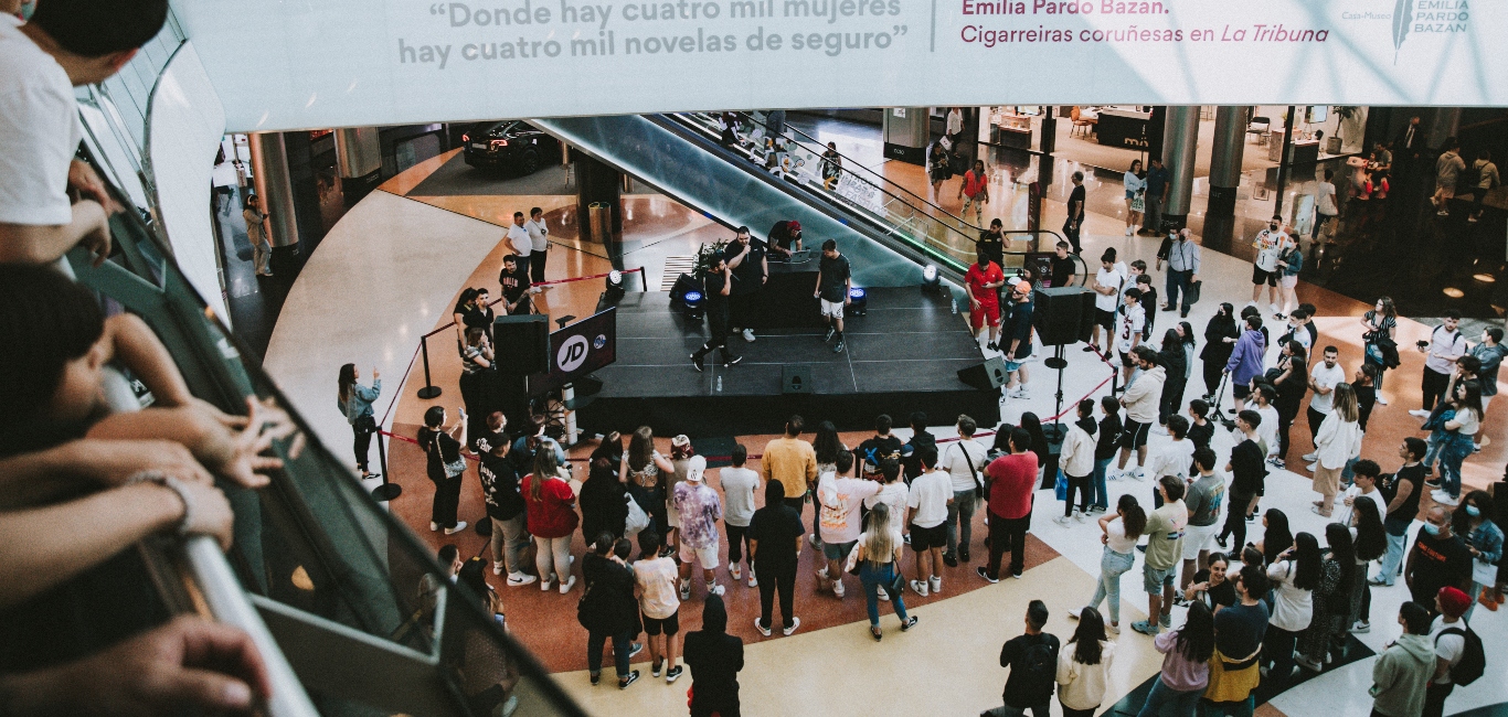 Urban Roosters en el evento de JD Sports La Coruña