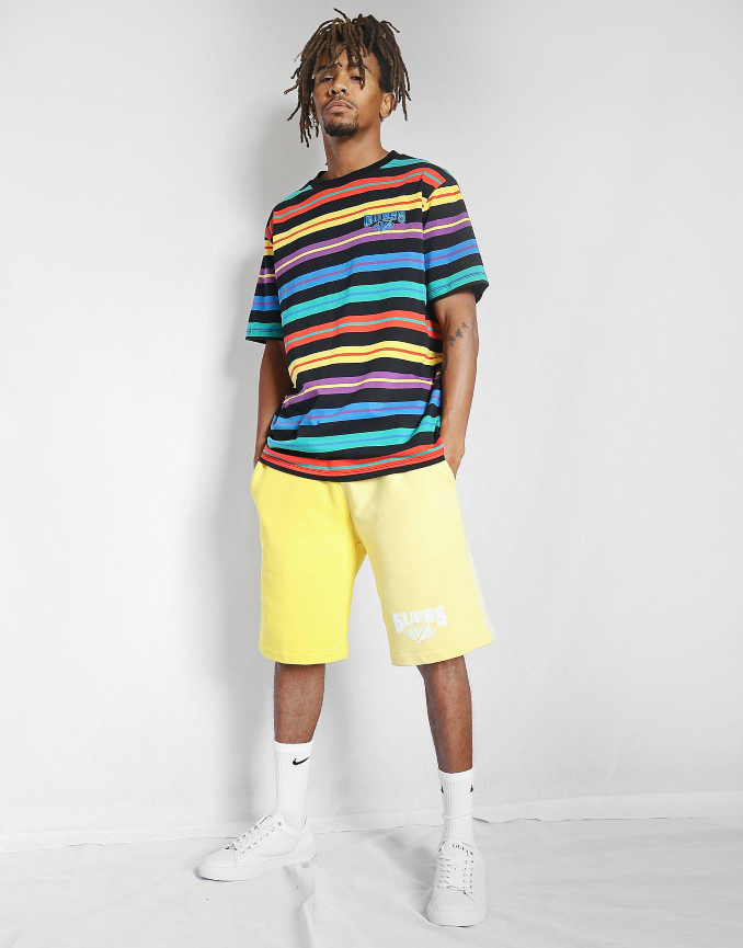 Madurar emulsión Felicidades GUESS x J Balvin: Una colección de ropa llena de colores - Blog