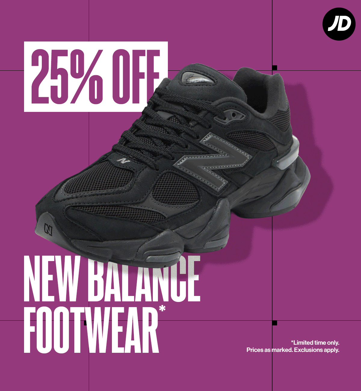25% Off New Balance Footwear Shop Now