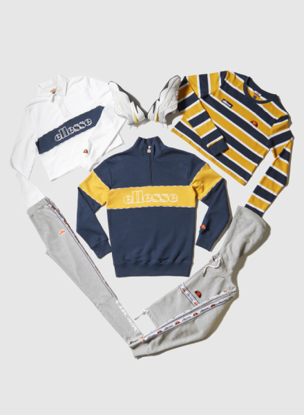 Ellesse Panel Rugby sweater en Tape Panel legging