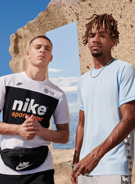 adidas Originals Tape T-shirt en Nike Sportswear T-shirt