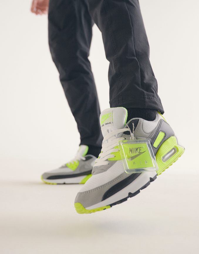 nike air max verde neon