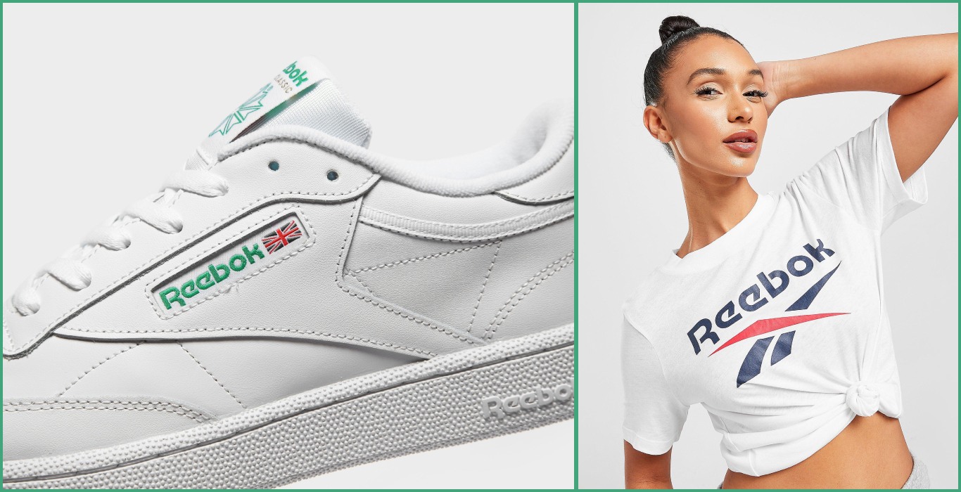 Tênis Reebok Club C 85 White Green