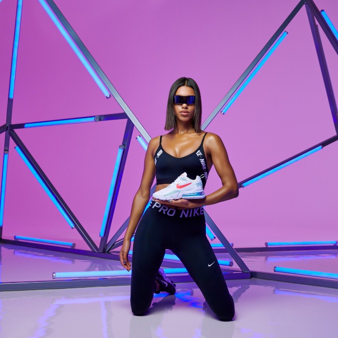 roupa de ginásio arrojada